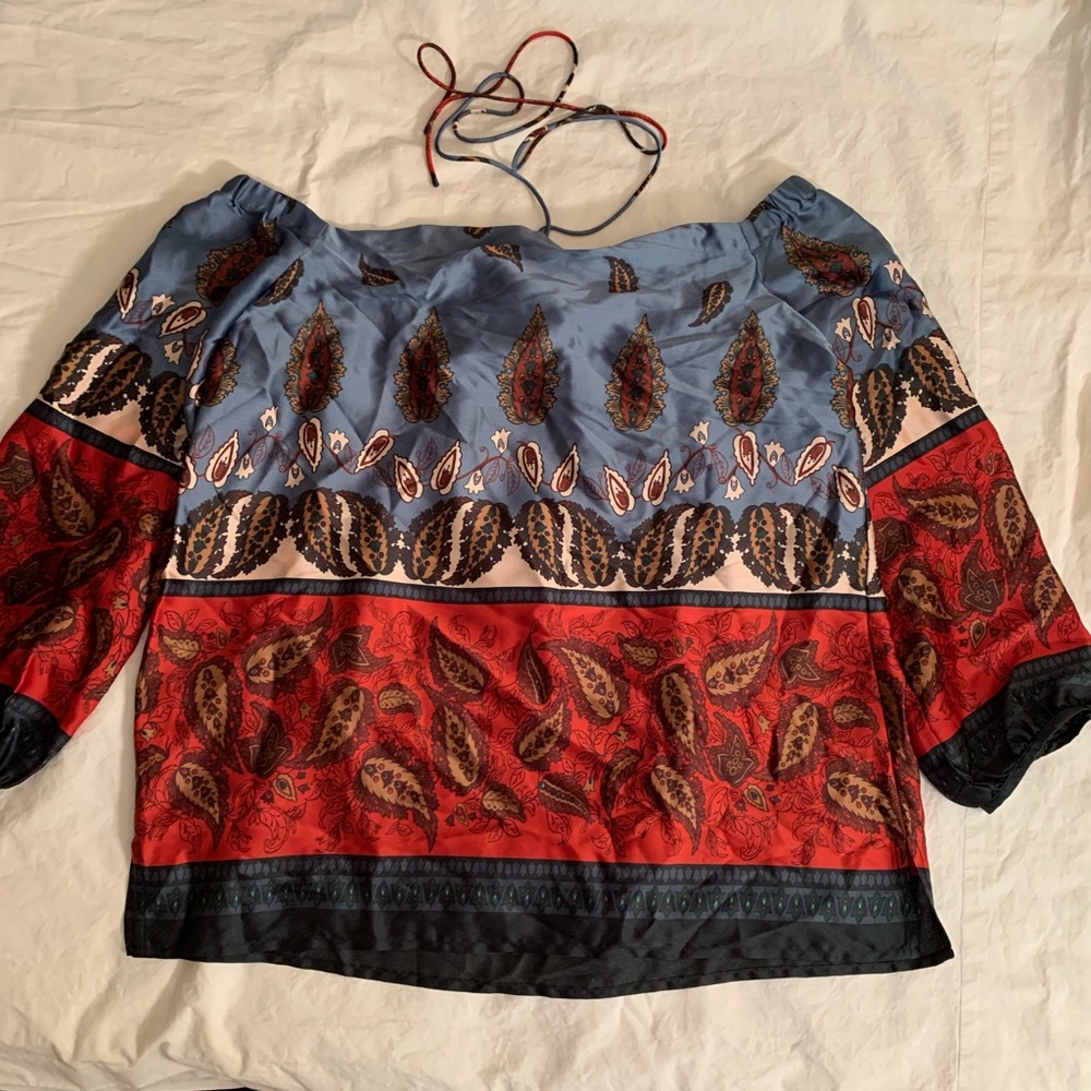 Loft off the shoulder blouse